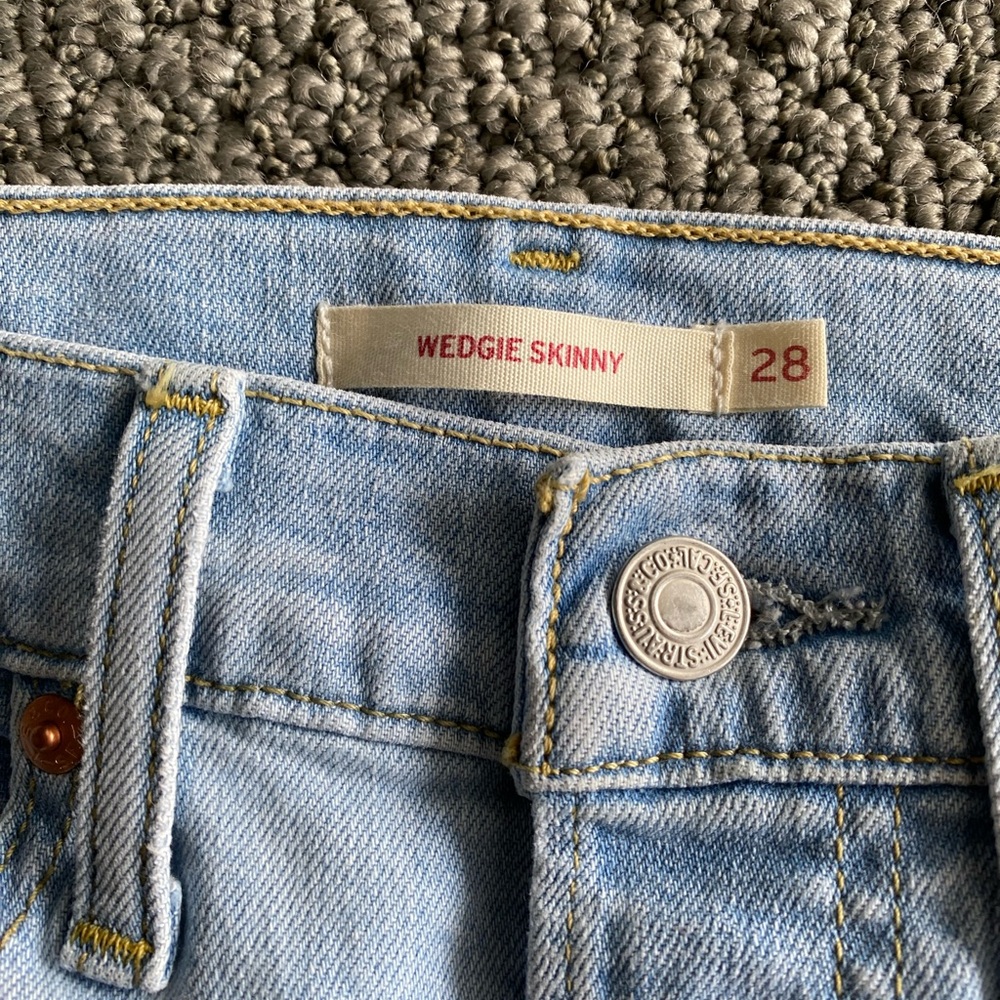 Levi's Blue Skinny Jeans Classic Denim